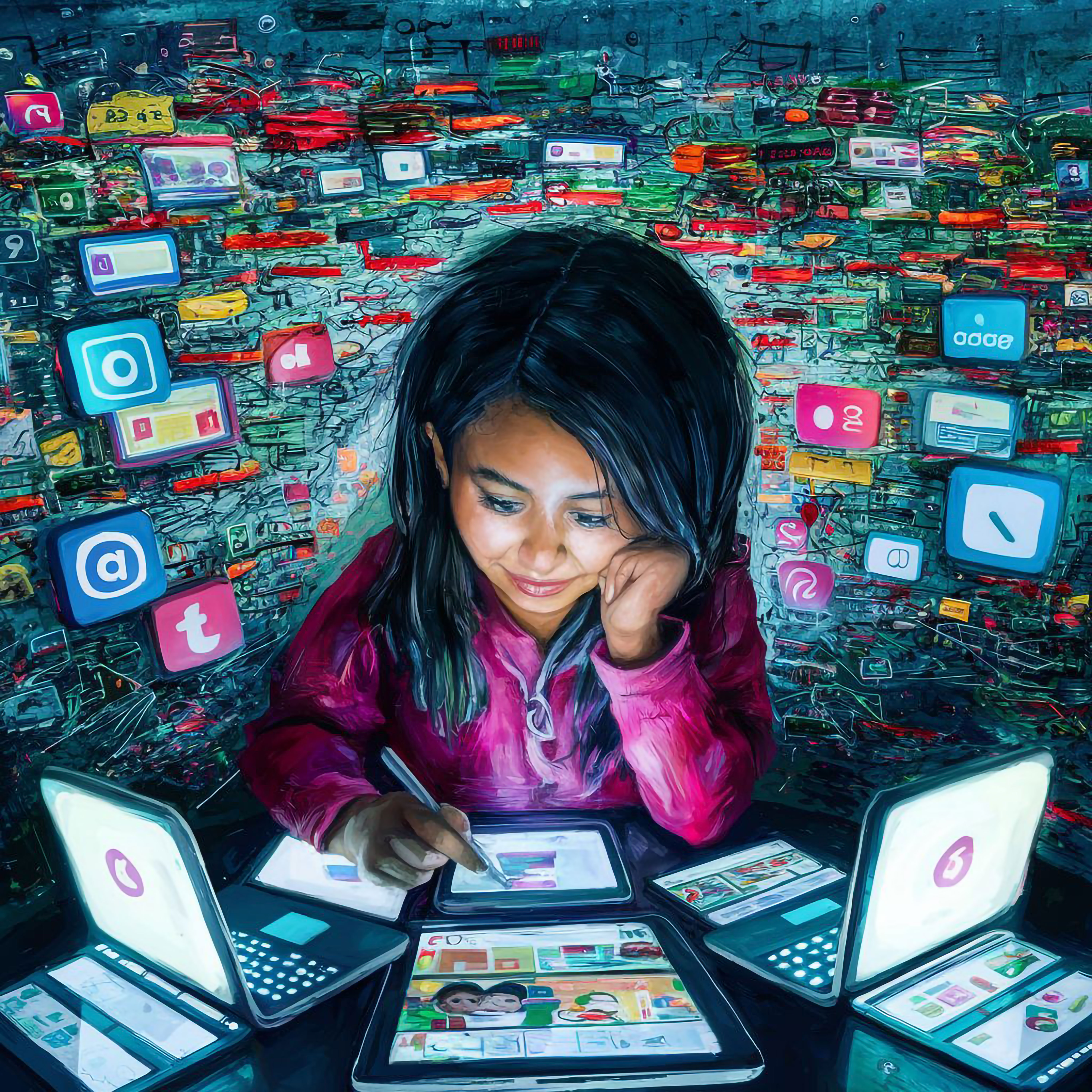 Complete Device Monitoring Dashboard - SafeAnywhere parental control app showing comprehensive device activity monitoring, app usage tracking, screen time management, and real-time alerts for iOS and Android devices